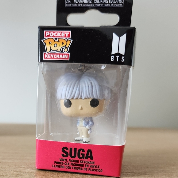 Funko BTS Pocket Pop! Keychain Duo - Suga and J-Hope - Picture 5 of 5